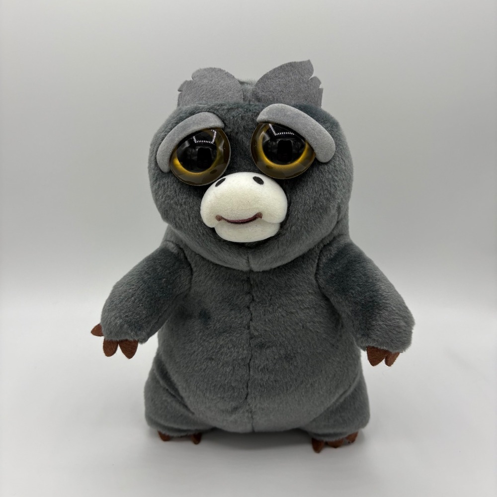 Feisty‎ Pets Chomper City Stomper Kaiju Plush 8.5" Grey Excellent Condition